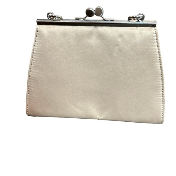 Liz Claiborne Faux Snakeskin & Satin Look Purse Chain and Faux Snakeskin Strap - Picture 5 of 16